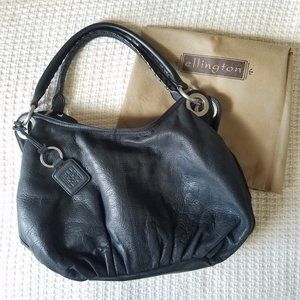 Ellington Black Leather Purse